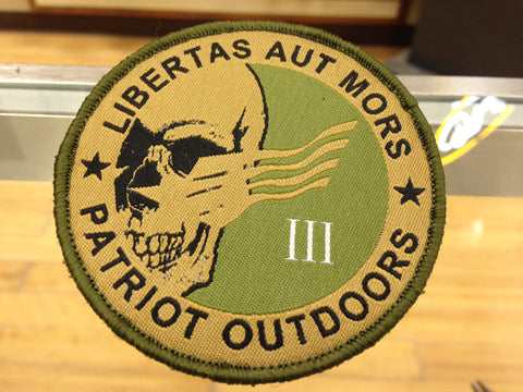 Multitan Libertas Aut Mors Round Morale Patch